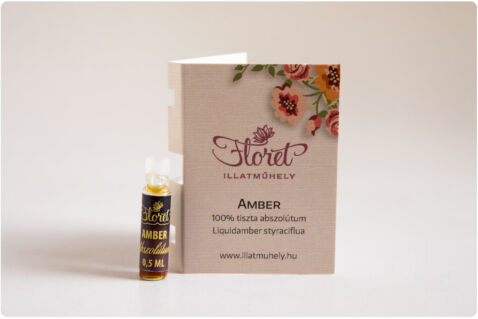 Amber abszolútum mini - Liquidamber Styraciflua - 0,5 ml