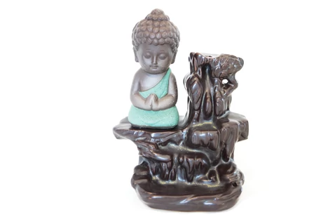 Visszaáramló füstölőkúp égető - Buddha